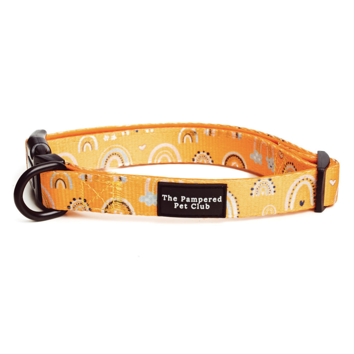 The Pampered Pet Club Rainbow Collar